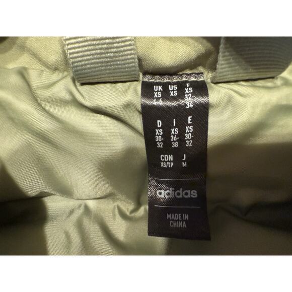 NWT $140 Adidas Women Helionic Light down Jacket Size XS Tent Green. - Picture 5 of 6